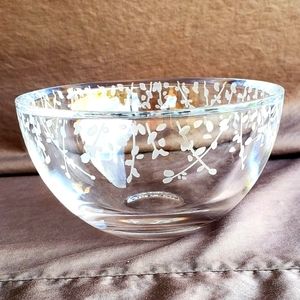 Kate Spade 8in Garner Street crystal bowl